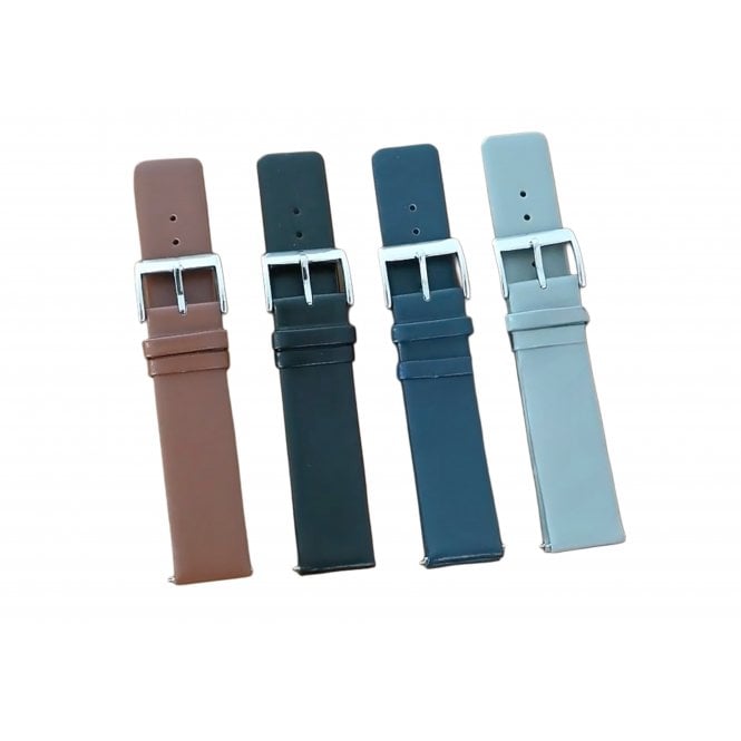 18mm Genuine Leather Quick Release Watch Strap