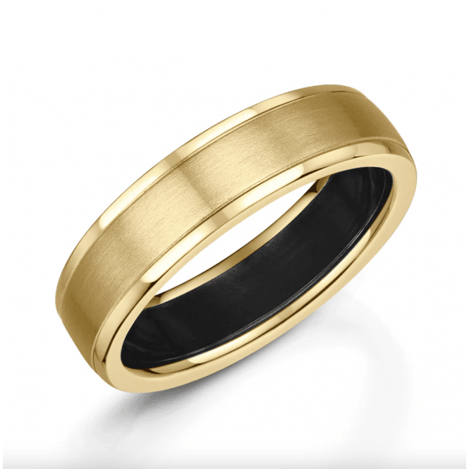 9ct Court 6mm Wedding Ring