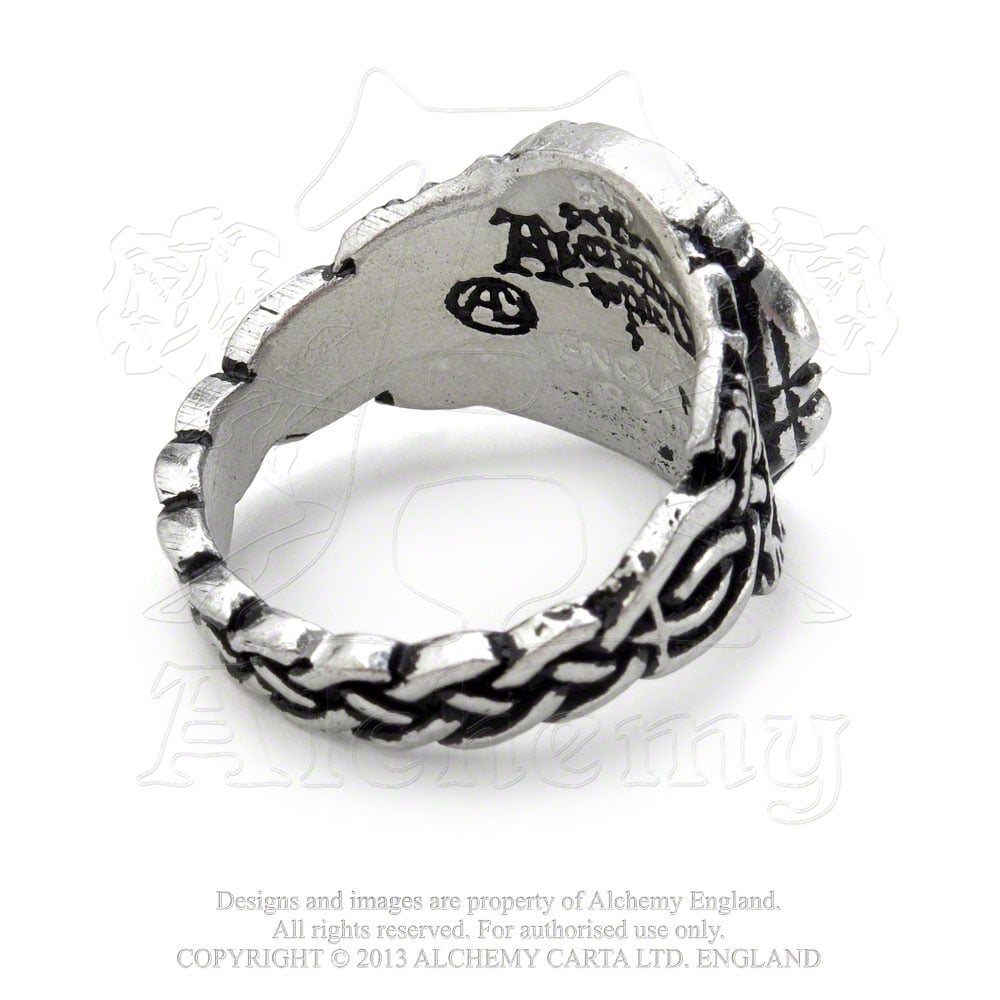 Alchemy Gothic Draconis Celtica Ring R86T - Rings from Hillier 
