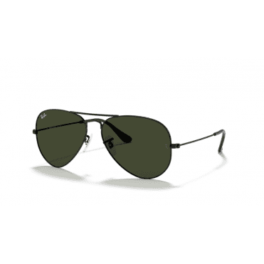 Black AVIATOR Sunglasses RB3025 L2823 58