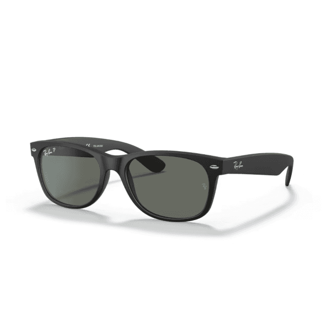 Black New Wayfarer Polarized Sunglasses 