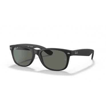 Black New Wayfarer Polarized Sunglasses 