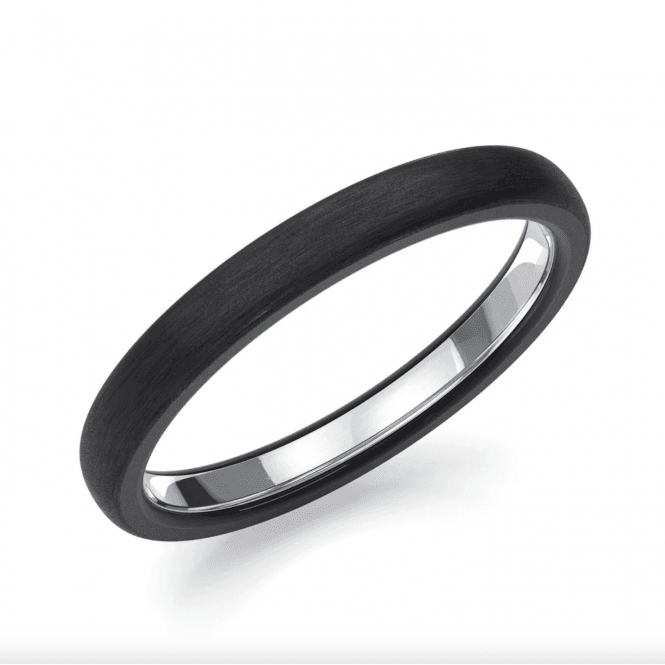 Black Zirconium 3mm Wedding Ring
