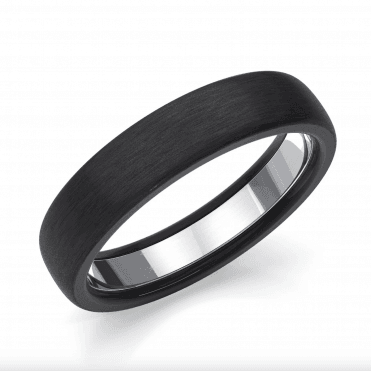 Black Zirconium 5mm Wedding Ring
