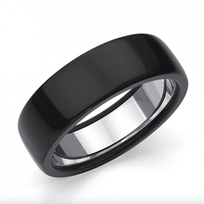 Black Zirconium 7mm Wedding Ring