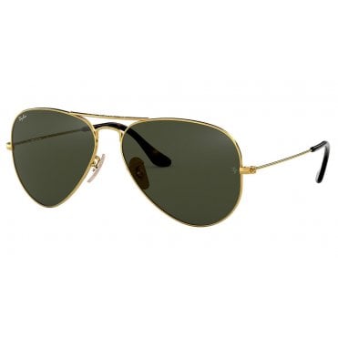 Gold AVIATOR Sunglasses RB3025 181 58