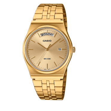 Gold Plated Retro Gold Dial Watch 