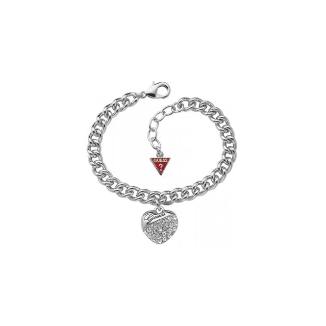 Crystal Crush Heart Charm Bracelet UBB70205