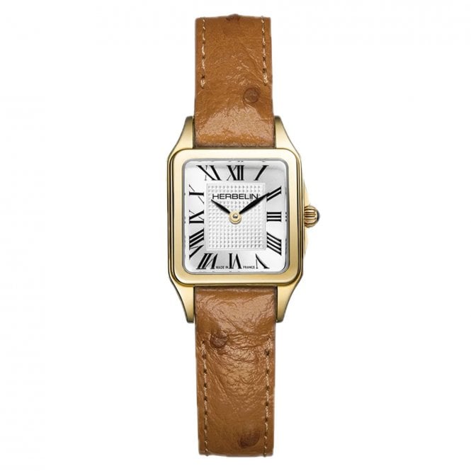 Ladies' Brown Leather Luna Mini Watch