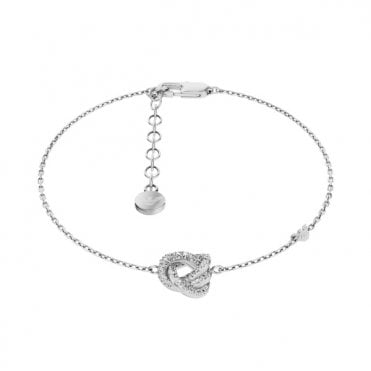 Ladies' Cubic Zirconia Signature Knot Bracelet