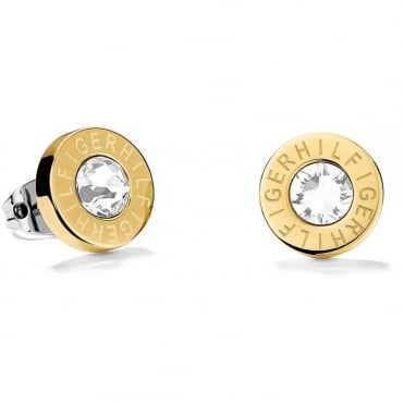 Ladies' Gold Plate Stud Earrings 2700753