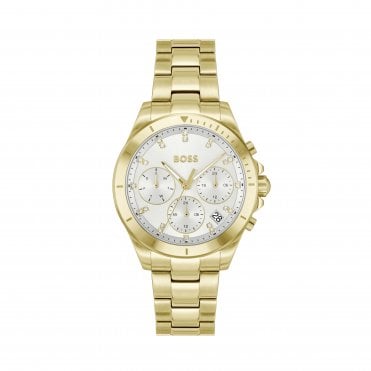 Ladies' Gold Plated Alley Sport Lux Watch