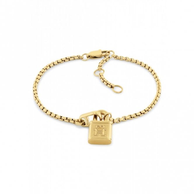 Ladies' Gold Plated American Icon Bracelet