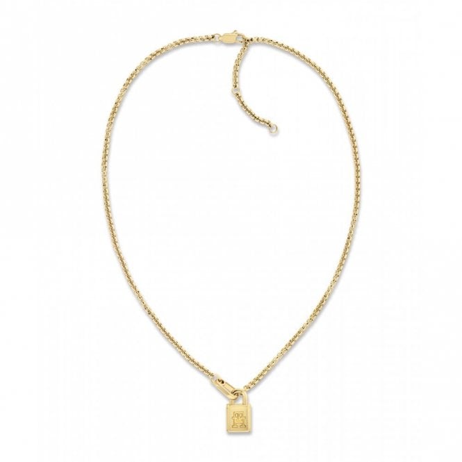 Ladies' Gold Plated American Icon Necklace