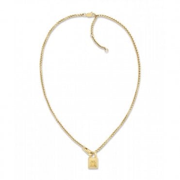 Ladies' Gold Plated American Icon Necklace