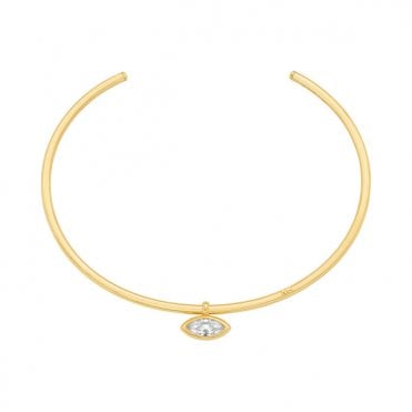 Ladies' Gold Plated Brilliance Bangle
