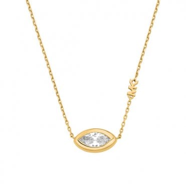 Ladies' Gold Plated Brilliance Necklace 