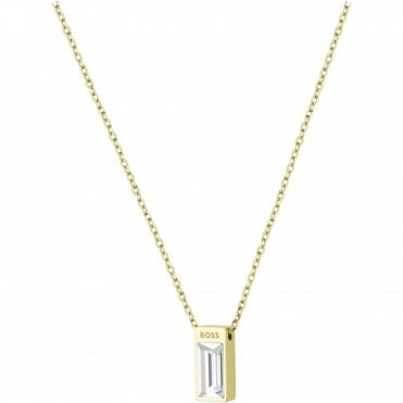 Ladies' Gold Plated Clia Necklace