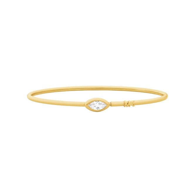 Ladies' Gold Plated Cubic Brilliance Bangle