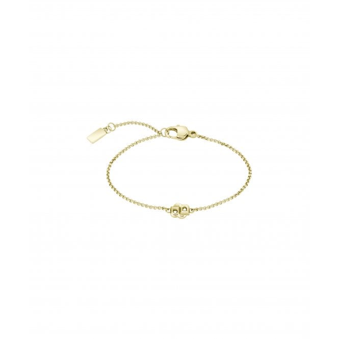 Ladies' Gold Plated Double B Bracelet