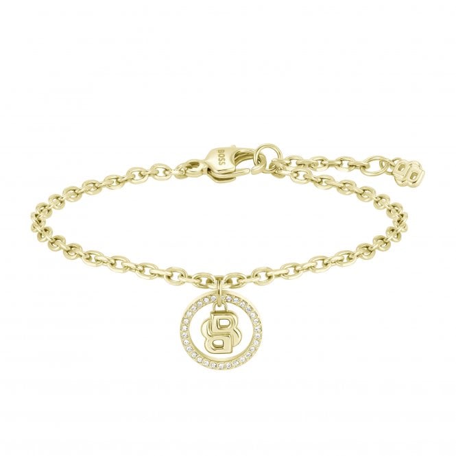 Ladies' Gold Plated Double B Divine Bracelet