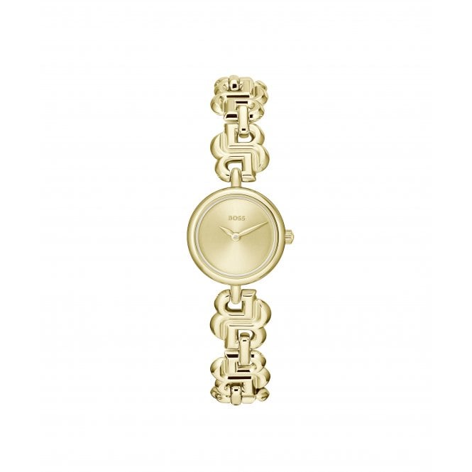 Ladies' Gold Plated Double B Watch