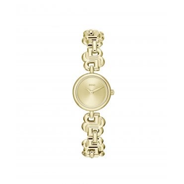 Ladies' Gold Plated Double B Watch