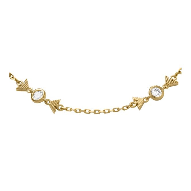 Ladies' Gold Plated Eagle Logo Bracelet