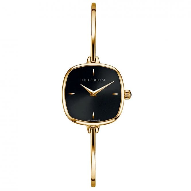 Ladies' Gold Plated Fil Bangle Watch