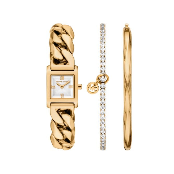 Ladies' Gold Plated Georgie Watch & Bangle Set