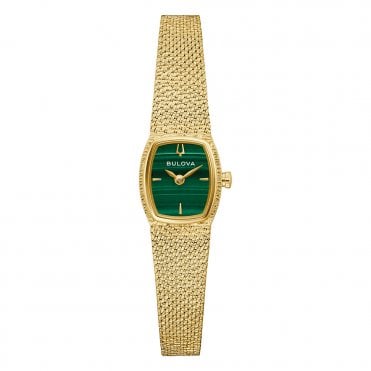 Ladies' Gold Plated Goddess Of Time Watch