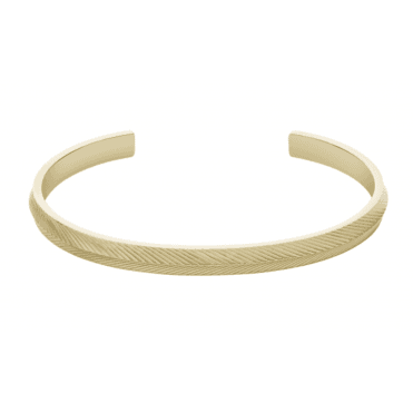 Ladies' Gold Plated Harrow Bangle
