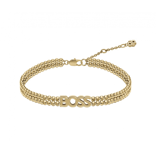 Ladies' Gold Plated Kassy Beads Bracelet