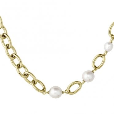 Ladies' Gold Plated Leah Necklace