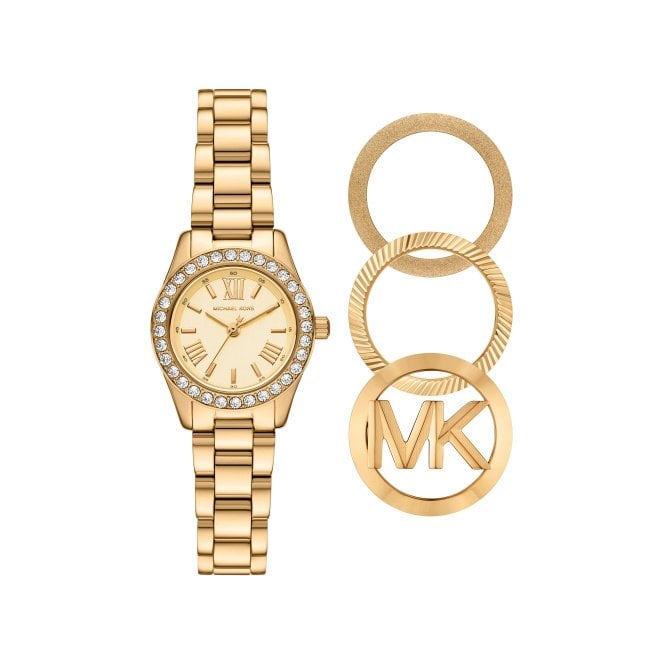 Ladies' Gold Plated Lexington Watch Set 