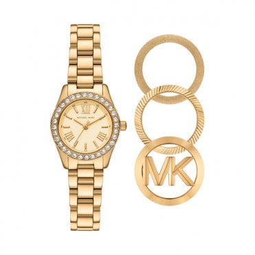 Ladies' Gold Plated Lexington Watch Set 