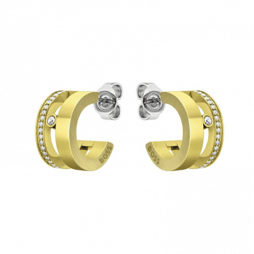 Ladies' Gold Plated Lyssa Earrings