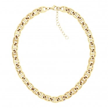 Ladies' Gold Plated Marina Necklace