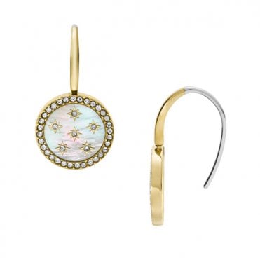 Ladies' Gold Plated Merrit Earrings 