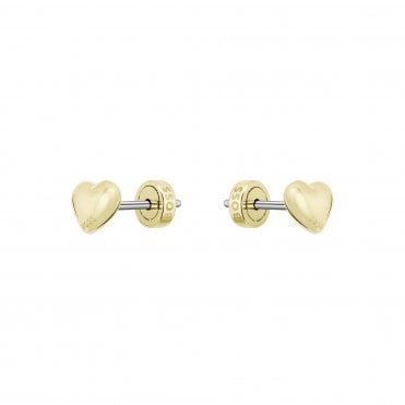 Ladies' Gold Plated Mini Honey Earrings