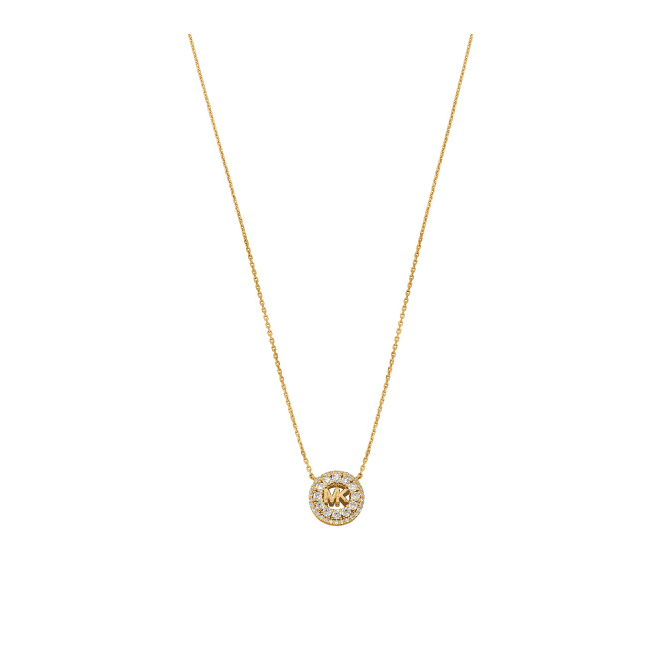 Ladies' Gold Plated MK Premium Necklace 