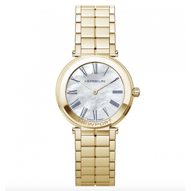 Ladies' Gold Plated Newport Slim Watch