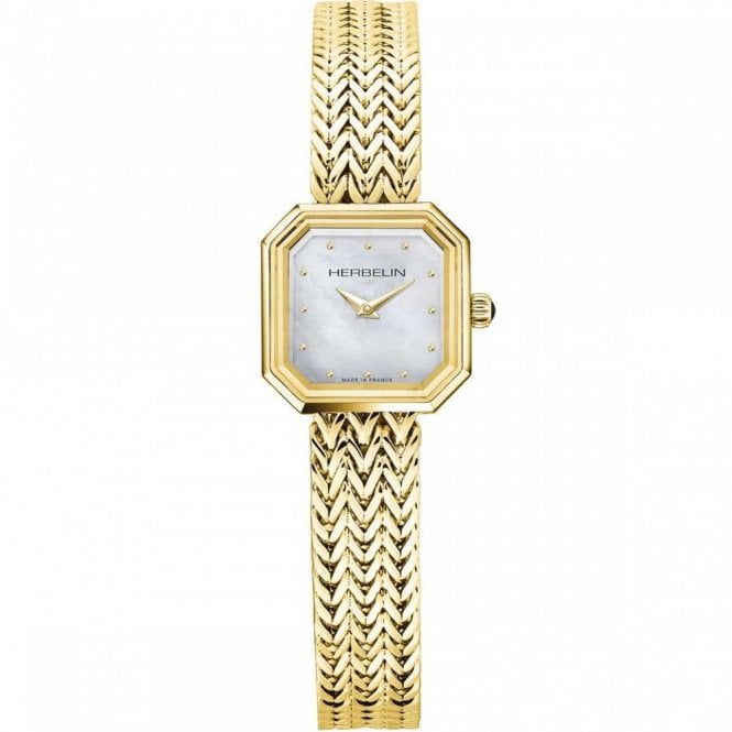 Ladies' Gold Plated Octogone Watch