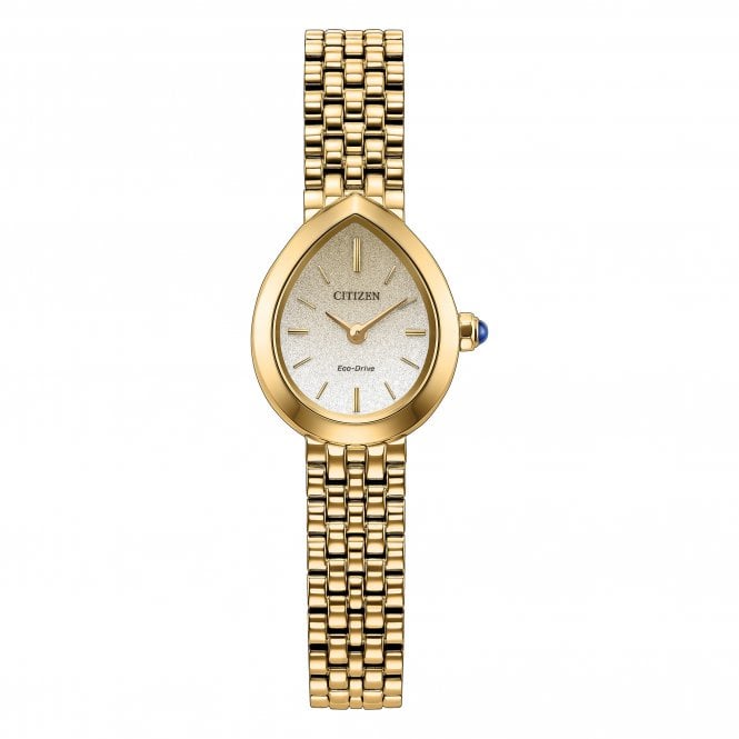 Ladies' Gold Plated Rainell Eco-Drive Watch
