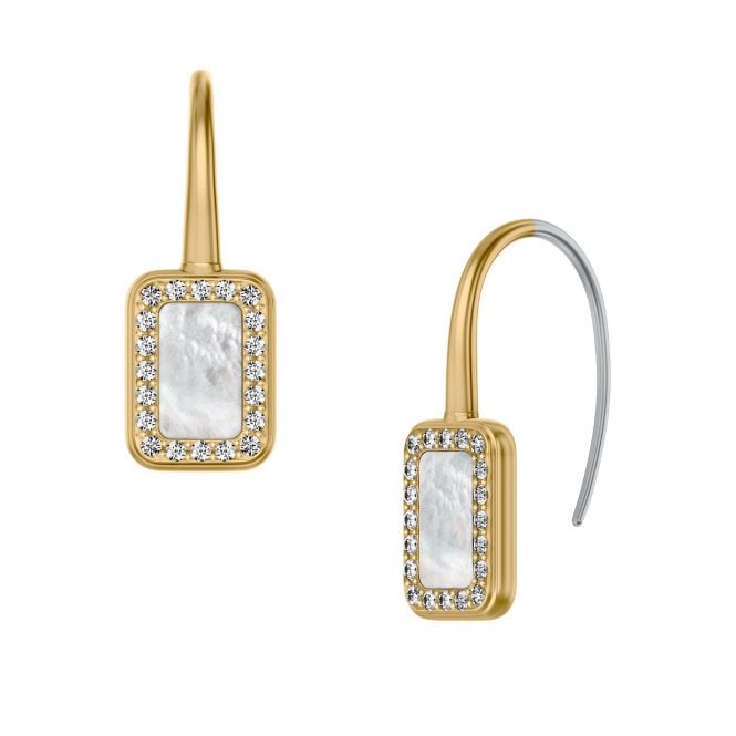 Ladies' Gold Plated Raquel Earrings