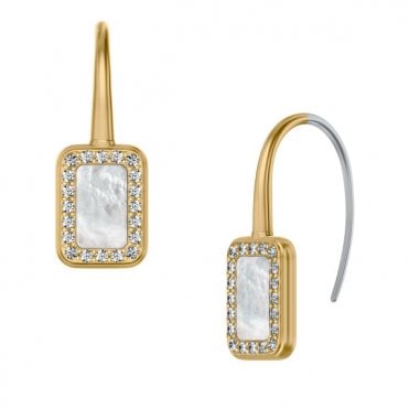 Ladies' Gold Plated Raquel Earrings
