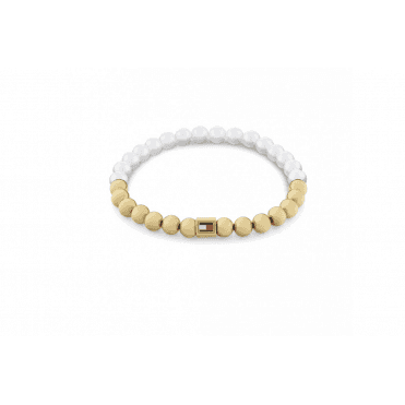 Ladies' Gold Plated Semi-Precious Bracelet