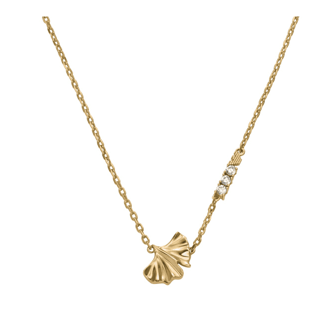 Ladies' Gold Plated Sentimental Necklace 