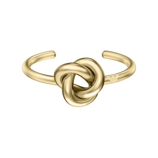 Ladies' Gold Plated Signature Knot Bangle