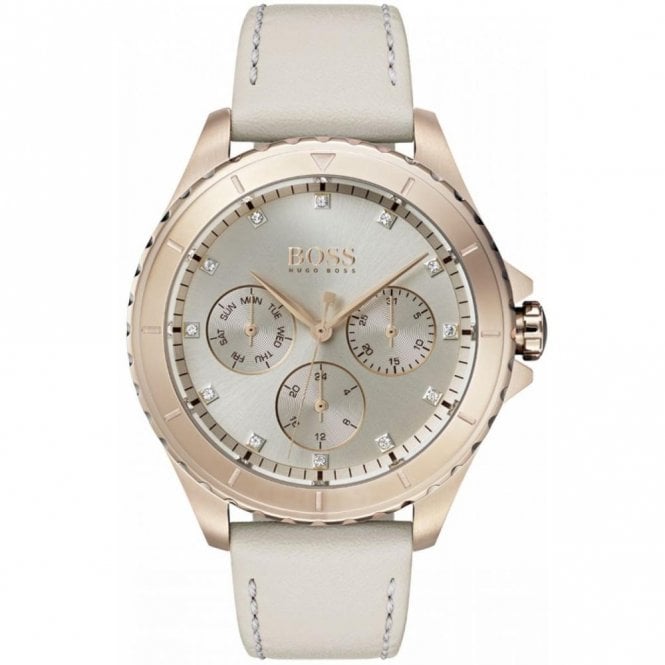 Ladies' Grey Leather Premiere Watch 1502447